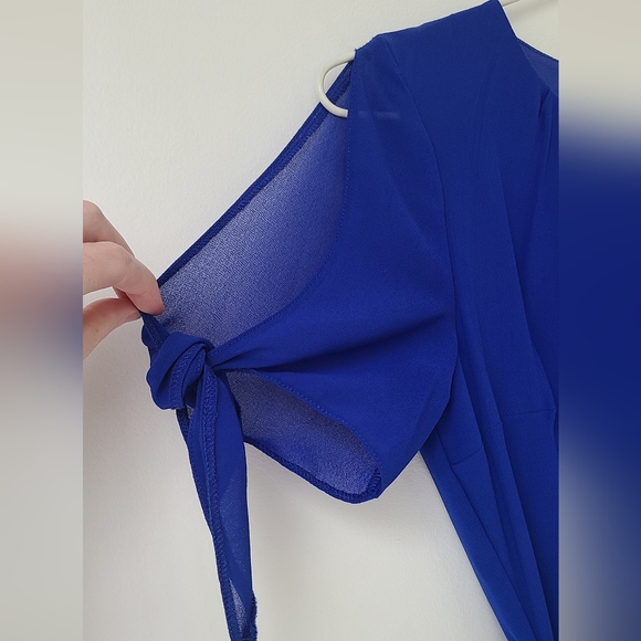 Cobalt Blue Summer Dress - Picture 3 of 10